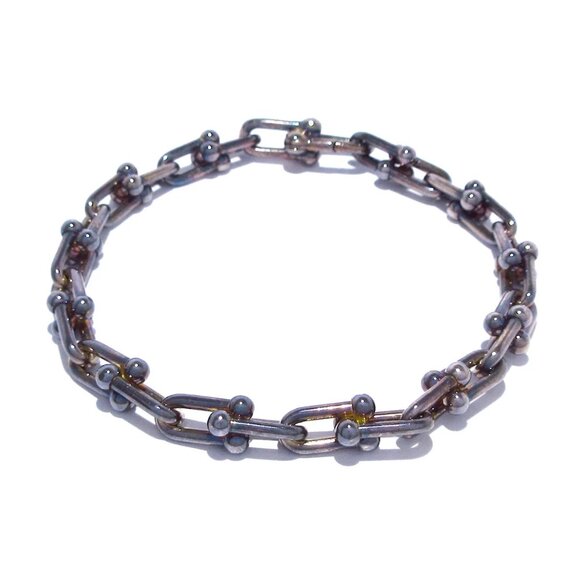 TIFFANY&Co. Hardware Small Link Bracelet - Silver Bracelet 1039-081525 - Picture 1 of 5